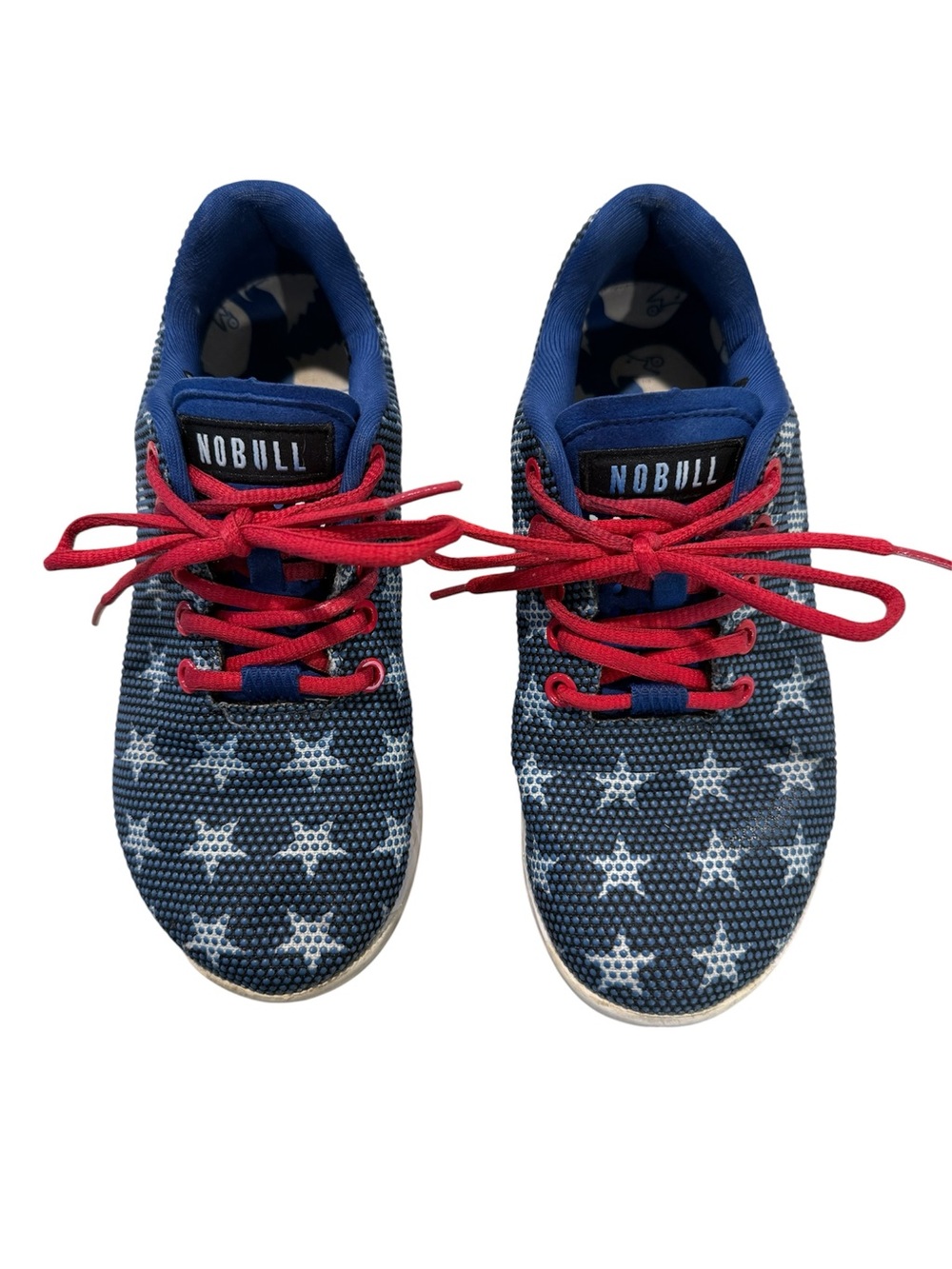 NOBULL SuperFabric Flag Edition Trainers in Women’s Size 6 Men’s Size 4.5  EUC